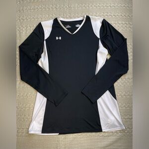 Women’s Under Armour Kill Volleyball Jersey XL Black White